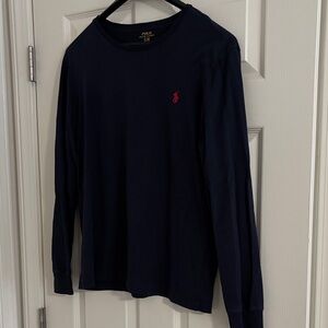 Polo Ralph Lauren Navy Long Sleeve Tee